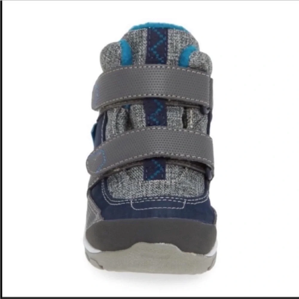 See Kai Run Atlas II Waterproof Insulated Snow Boots Shoes Boys Navy Baby 4